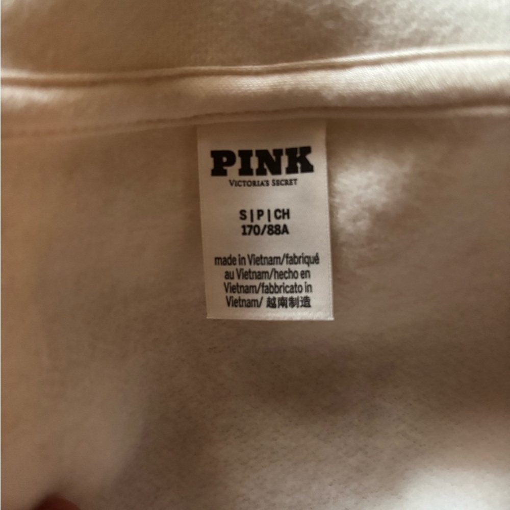 VS PINK Womens Half zip Sweatshirt - Picture 3 of 3